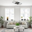 Rábalux 71391 Kitlee 66x29x5m, távirányítós, fényerőszabályzós, 3600lm, 3000-6500K mennyezeti lámpa