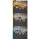 Rábalux 71392 Maziar 52x35x10cm, távirányítós, fényerőszabályzós, 3700lm, 3000-6500K mennyezeti lámpa