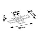 Rábalux 71394 Mereni 35x50x9cm, távirányítós, fényerőszabályzós, 2560lm, 3000-6500K mennyezeti lámpa