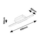 Rábalux 71397 Demir 40x8x5m, 840lm, 4000K mennyezeti lámpa
