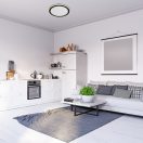 Rábalux 71406 Golwen 45x4,5m, távirányítós,színváltós, fényerőszabályzós, 1550lm, 3000-6500K mennyezeti lámpa