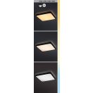 Rábalux 71422 Alenzo 29x6,5cm, 1600lm, 3000/4000/6000K, IP44, háttérvilágításos mennyezeti lámpa