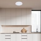 Rábalux 71427 Alenzo 35,5x6,5cm, 1600lm, 3000/4000/6000K, IP44, háttérvilágításos mennyezeti lámpa