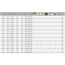 Rábalux 71441 Alenzo 42x6,5cm, WIFI, Bluetooth, színváltós, fényerőszabályzós, 2380lm, 3000/4000/6000K, IP44, háttérvilágításos mennyezeti lámpa mennyezeti lámpa