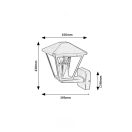 Rábalux 7146 Paravento kültéri fali lámpa