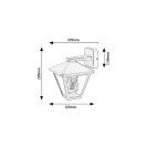 Rábalux 7147 Paravento kültéri fali lámpa