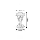 Rábalux 7148 Paravento kültéri álló lámpa