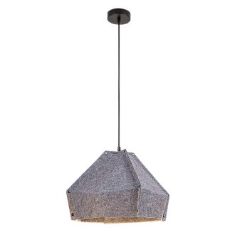   Rábalux 72000 Lomiro 44x78cm, újrahasznosított filc búrás, 1xE27 függesztett lámpa