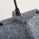 Rábalux 72000 Lomiro 44x78cm, újrahasznosított filc búrás, 1xE27 függesztett lámpa