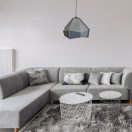 Rábalux 72000 Lomiro 44x78cm, újrahasznosított filc búrás, 1xE27 függesztett lámpa