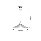 Rábalux 72004 Sombero függeszték