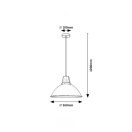 Rábalux 72014 Wilbour függeszték