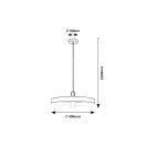 Rábalux 72017 Alatar függeszték