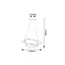 Rábalux 72020 Esilda függeszték