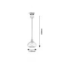 Rábalux 72021 Dvora függeszték