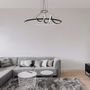 Rábalux 72022 Menazi 63,5x120cm, távirányítós, fényerőszabályzós, 4160lm, 3000-6500K függesztett lámpa