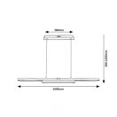 Rábalux 72030 Contessa függeszték