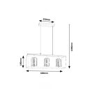 Rábalux 72033 Chadwick függeszték