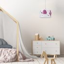 Rábalux 72069 Fowly 28x80cm madár mintás 1xE27 függeszték