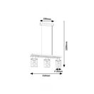 Rábalux 72083 Niylah függeszték