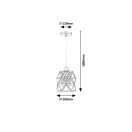 Rábalux 72111 Emrys függeszték