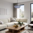 Rábalux 72150 Revan 40x120cm, 1xE27 függesztett lámpa