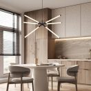 Rábalux 72168 Nivaro 92x150m, 3150lm, 3000K függesztett lámpa