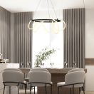 Rábalux 72191 Montema 60x120cm, 4480lm, 4000K függesztett lámpa