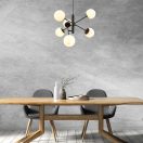 Rábalux 72194 Meduza 58x130cm, 6xE14 függesztett lámpa