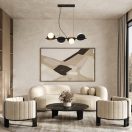 Rábalux 72225 Jules 72x120cm, 4xG9 függesztett lámpa