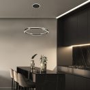 Rábalux 72229 Sindri 60x120cm, 3200lm, 3000/4000K függesztett lámpa