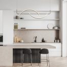 Rábalux 72233 Jarnelle 127x120cm, 2450lm, 3000K függesztett lámpa