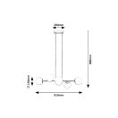Rábalux 72249 Kiara függeszték