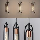 Rábalux 72264 Rovier 85x150cm, 3xE27 függesztett lámpa