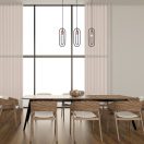 Rábalux 72264 Rovier 85x150cm, 3xE27 függesztett lámpa