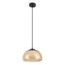 Rábalux 72273 Elowen 25x150cm, 1xG9, dupla üveg búrás függesztett lámpa