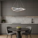 Rábalux 72282 Kallira 62x150cm, 3800lm, 3000K függesztett lámpa