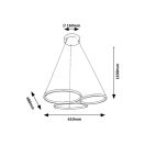 Rábalux 72297 Formand 61x48x120cm, 1100lm, 3000K függesztett lámpa