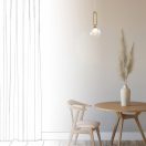 Rábalux 72303 Rosehip 15x150cm, 1xG9 függesztett lámpa