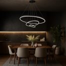 Rábalux 72306 Isaure 80x120cm, 8000lm, 3000-6500K, dimm, távirányítós függesztett lámpa