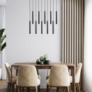 Rábalux 72364 Ramira 96x120cm, 10xG9 függesztett lámpa