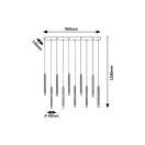 Rábalux 72364 Ramira 96x120cm, 10xG9 függesztett lámpa