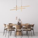 Rábalux 72366 Severine 117x120cm, 2000lm, 3000K függesztett lámpa