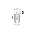 Rábalux 7238 Dubrovnik kültéri fali lámpa