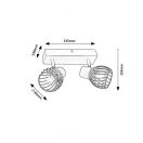 Rábalux 73002 Aberama spot lámpa