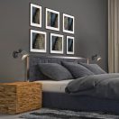 Rábalux 73005 Farelia 11x17cm, újrahasznosított filc búrás, 1xE14, kapcsolós spot lámpa