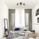 Rábalux 73007 Farelia 45x21cm, újrahasznosított filc búrás, 3xE14 spot lámpa