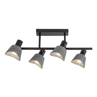   Rábalux 73010 Farelia 57x24cm, újrahasznosított filc búrás, 4xE14 mennyezeti lámpa