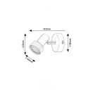 Rábalux 73011 Konrad spot lámpa