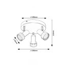 Rábalux 73013 Konrad spot lámpa